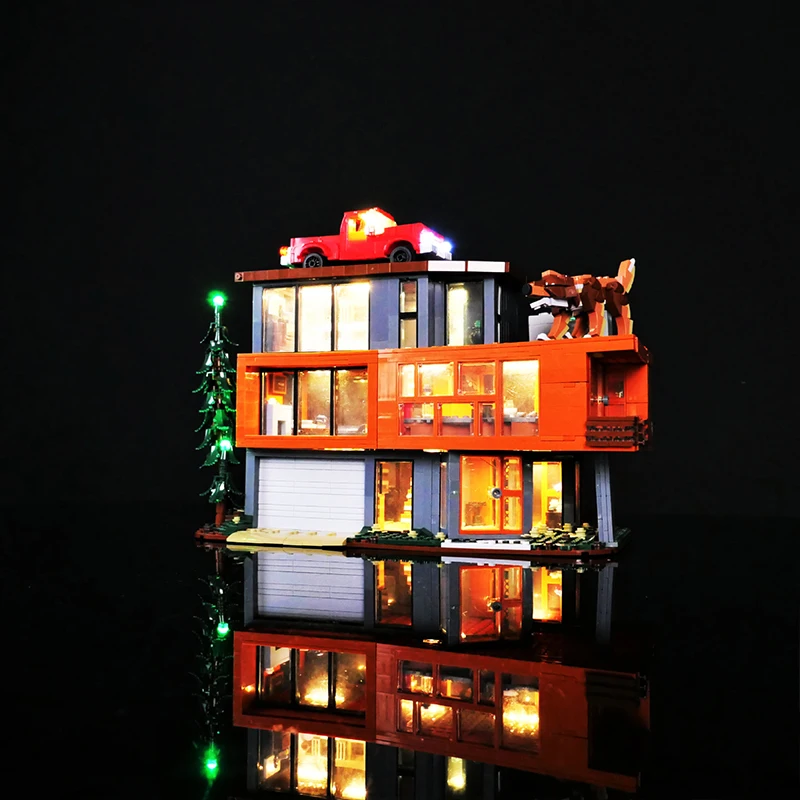 ชุดไฟ LED คุณภาพระดับหรูสำหรับเลโก้ 21354 (เฉพาะไฟ LED โดยไม่มีโมเดลบล็อก) เข้ากันได้อย่างสมบูรณ์แบบและเปล่งประกายอย่างสวยงาม