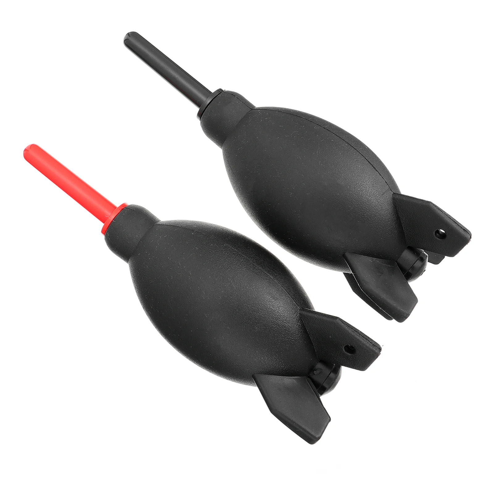 

2pcs Red Black Lens Air Blower for Camera Cleaning Dust Equipment Computer Silica Gel Long Lasting Safe Powerful Precise Airflow