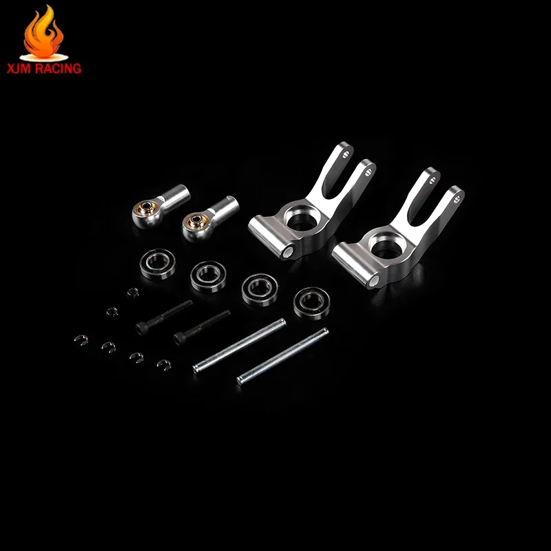 CNC メタルリアホイールベアリングベースセット 1/5 Hpi Rofun Rovan Kingmotor Gtb Racing Baja 5b 5t 5sc Ss Rc カーパーツ用