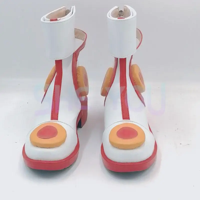 قطعة واحدة Uta تأثيري أحذية بولي Leather الأحذية الجلدية للنساء الفتيات هالوين زي حفلة اكسسوارات الدعائم