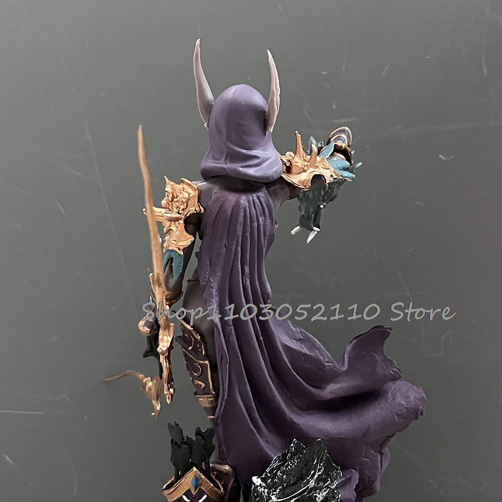 سيلفاناس Windrunner عالم علب عمل الشكل سيلفان الرماية الملكة ملكة أوندد اليدوية نموذج اللعب دمية الهدايا #4