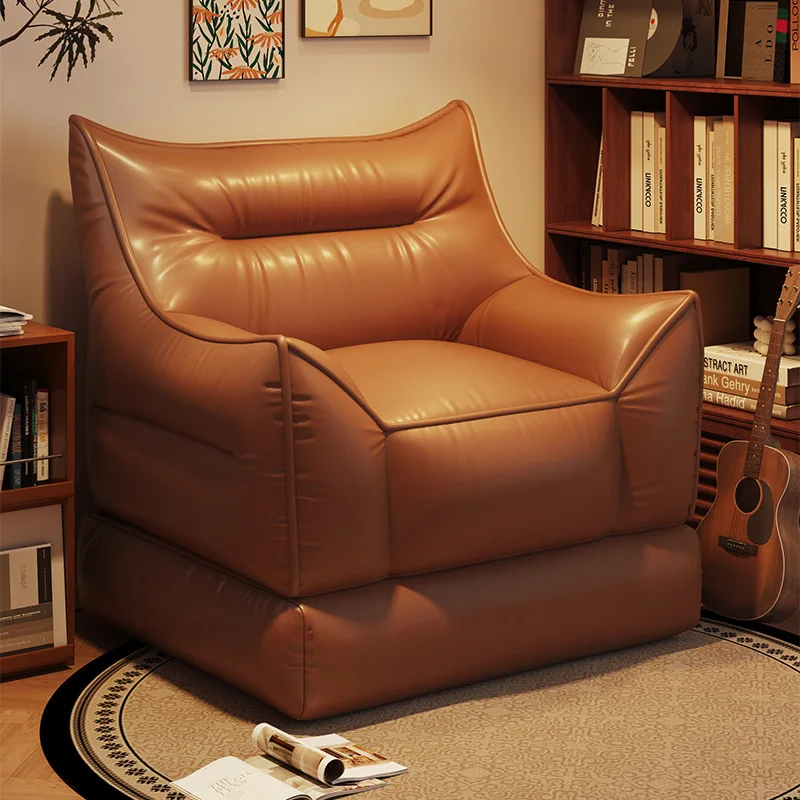 Lazy sofa single reclining devil nest chair bedroom leisure balcony floor tatami bean bag sofa chair