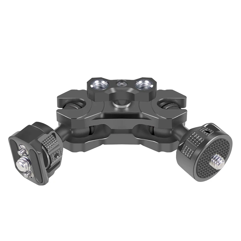 Doppelte Kugelköpfe Magic Arm 1/4'' 3/8'' Schraube für DSLR Kamera Monitor Mikrofon Video Licht Super Clamp Kamera Käfig Halterung – Detail 31