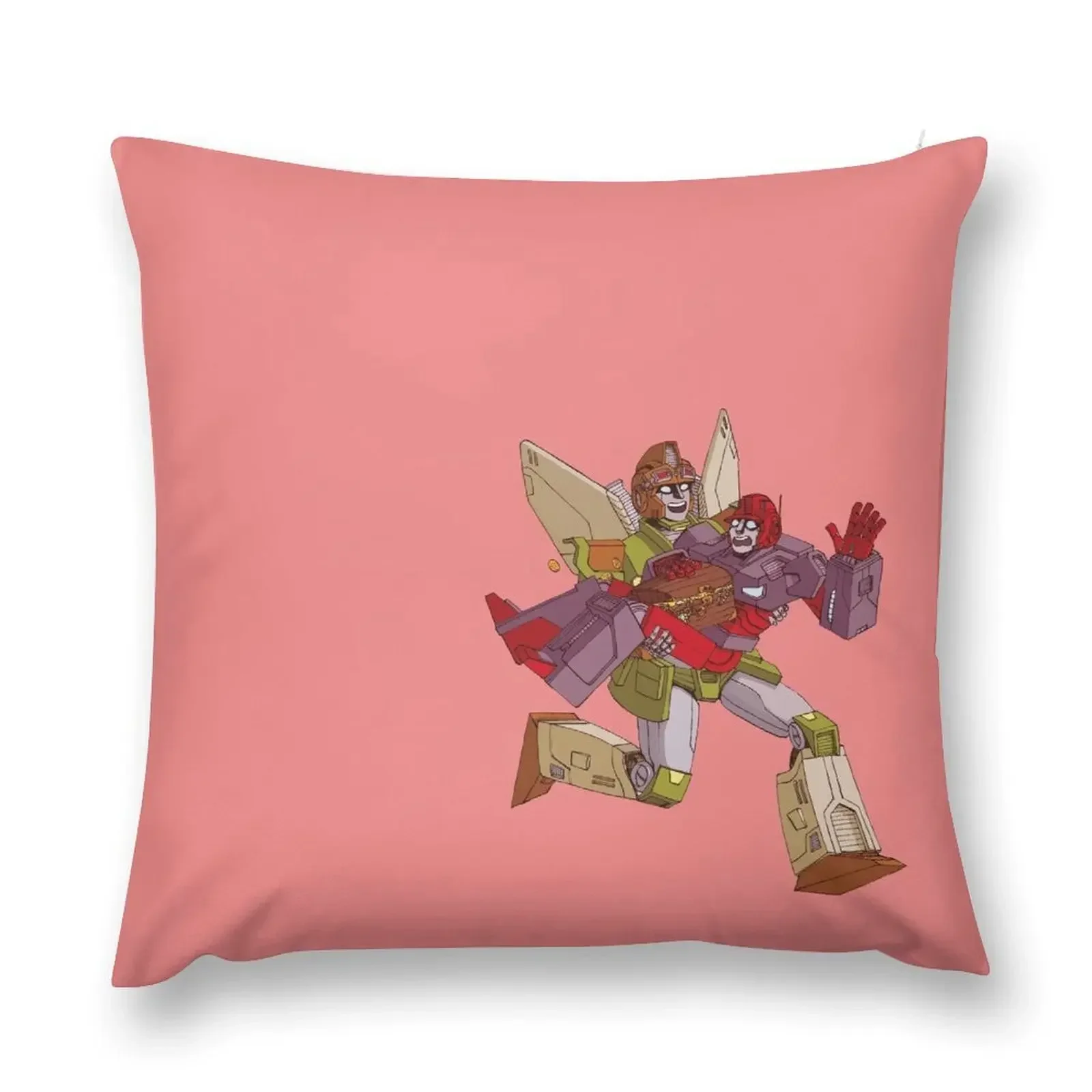 Lug and Anode on the Run Throw Pillow Room decorating items Ornamental Pillow Throw Pillow