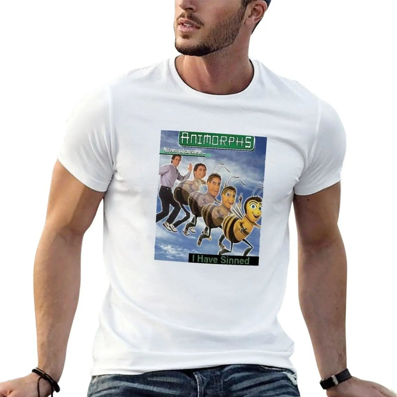 

Animorphs meme T-Shirt t shirt for man 100 percent cotton t shirts cotton 100% T-Shirt
