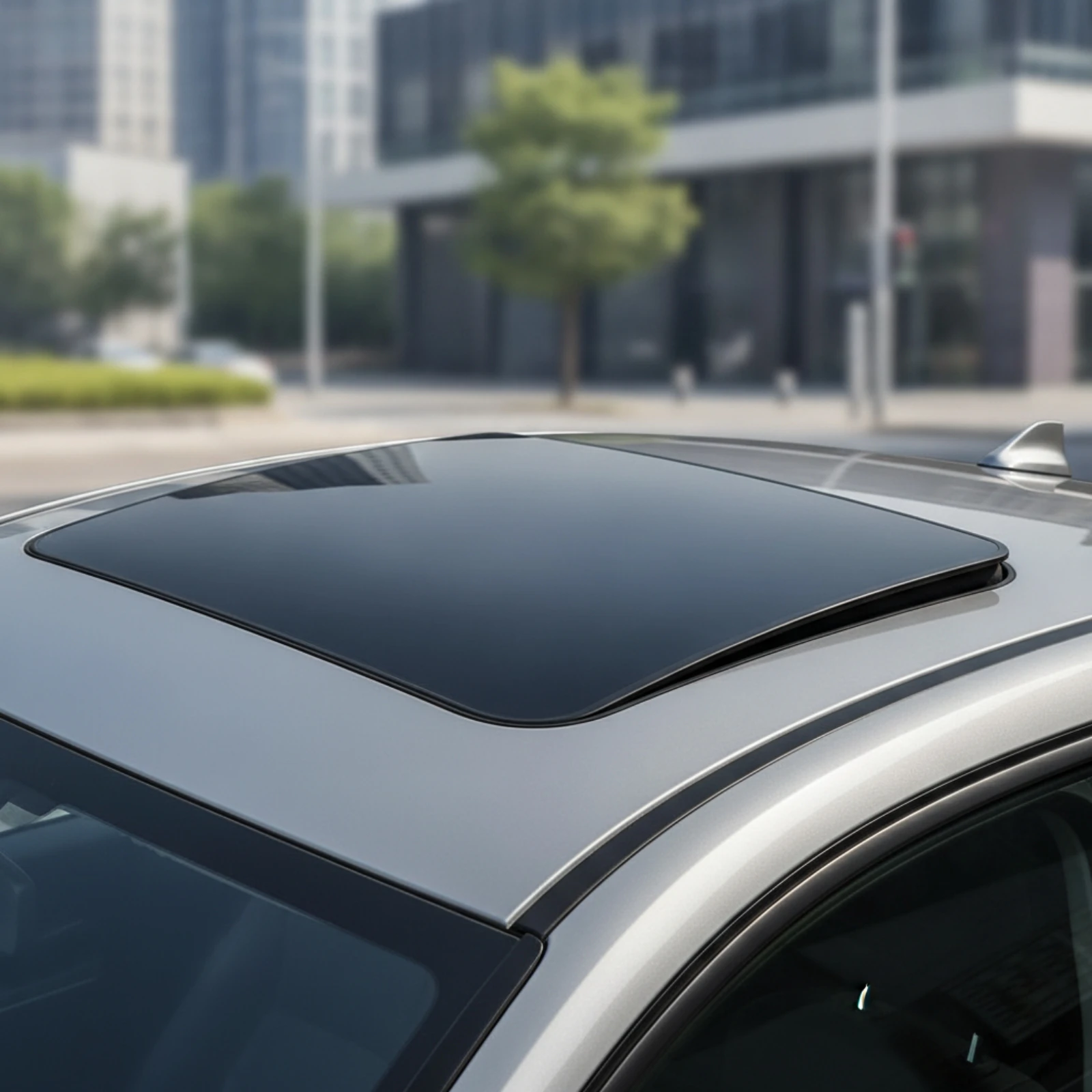Simulated Automotive Sunroof Panel Sleek Simulated Sunroof Trim Panel Sleek for Car Styling Enthusiasts