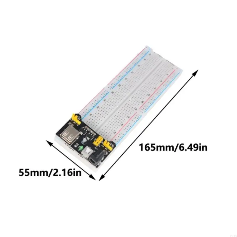 P9JB Breadboard PCB Bread Board MB102 Prototype PCB Solderless Breadboard Protoboard