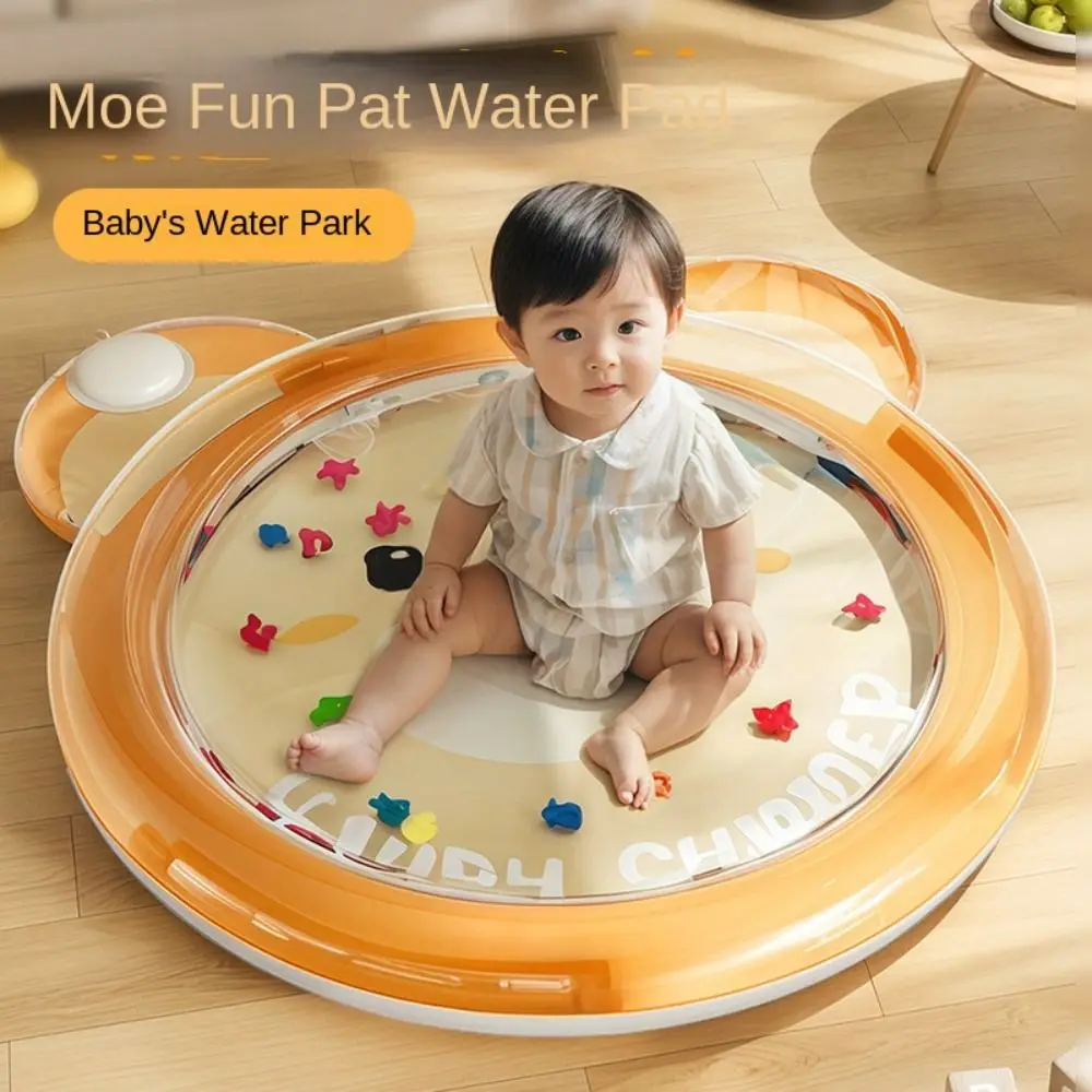 Tappetino gonfiabile in PVC Tappetino per acqua per bambini con coniglio animale Tappetino per acqua strisciante leggero e confortevole al mare