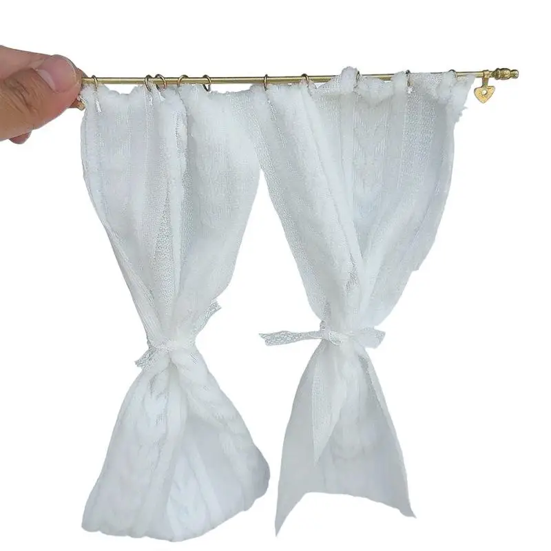 1 قطعة دمية قضيب ستارة معدني قابل للإزالة نموذج مصغر للأطفال لعبة إكسسوارات دمي اليدوية #4