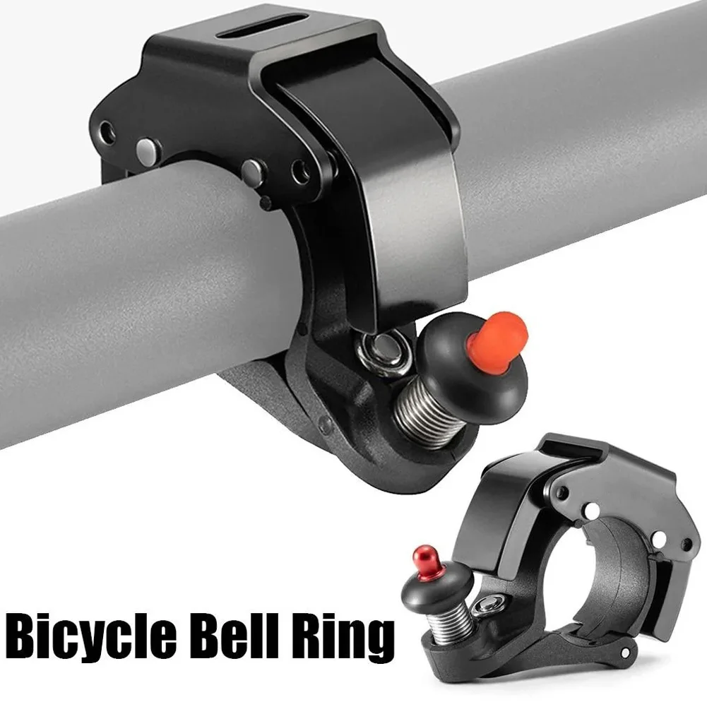 

2024 new Hidden Bicycle Bells C Shape Bicycle Bells 90-100db Decibel Clear Long Sound Ringer For 22.2mm Handlebars Bike Bells