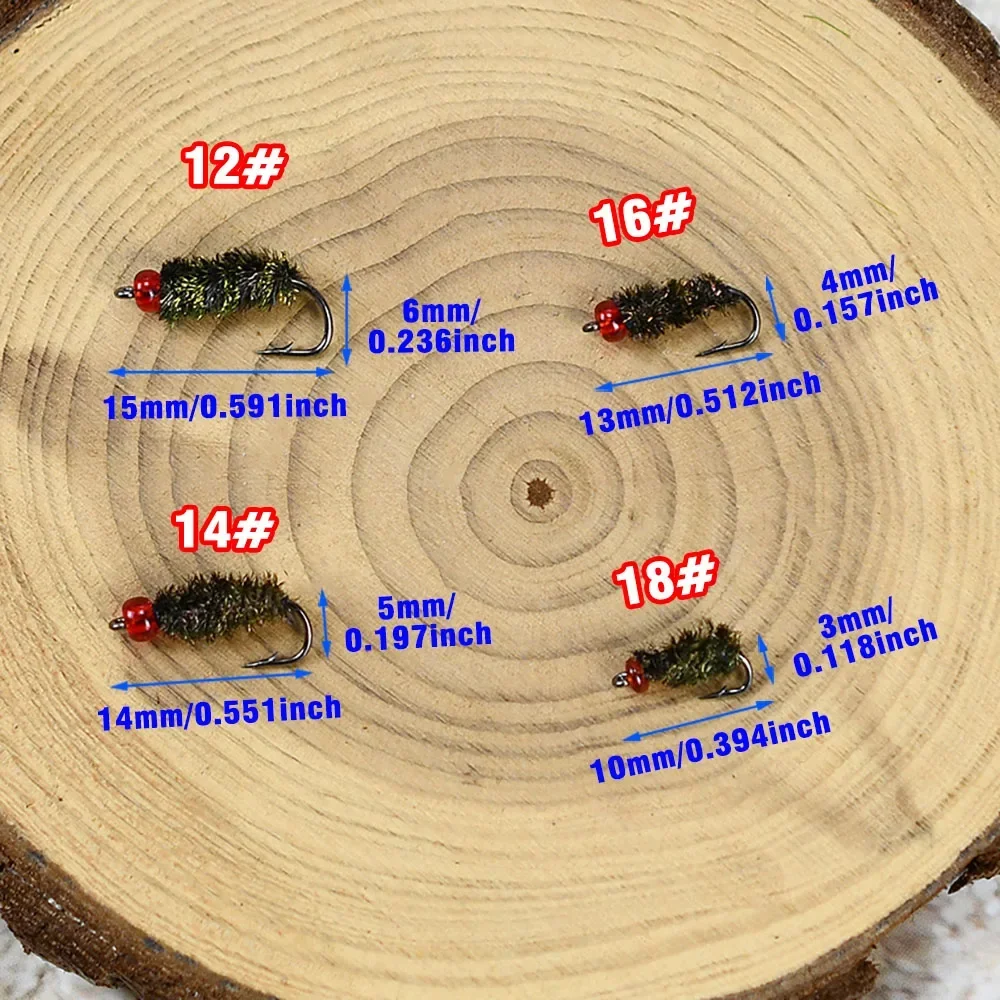 16 قطعة/المجموعة الذباب الاصطناعي الحشرات الصيد السحر الطعم الصيد السنانير ل باس بايك صيد السمك يطير الصيد السنانير معالجة