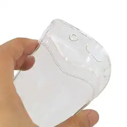 10 Pcs/lot PVC Plastic ID Card Badge Holder Clear Exhibition Bank Card Badg Holders Office School Stationery Supply