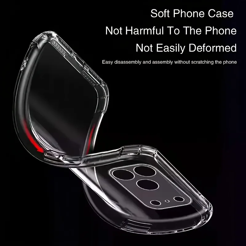 Picture 3: Ultra Thin Transparent Phone Case For iPhone 17 Pro Max Soft TPU Cases For iPhone17 Pro Max 17Pro Shockproof Clear Back Cover