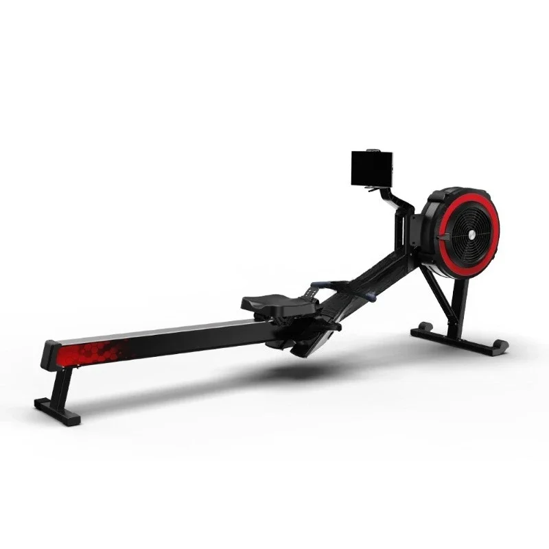 Wind resistance rowing machine household folding, training silent dynamometer