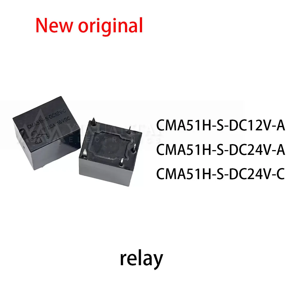 (10pcs) 100% New relay CMA51H-S-DC12V-A CMA51H-S-DC24V-A CMA51H-S-DC24V-C automotive relay