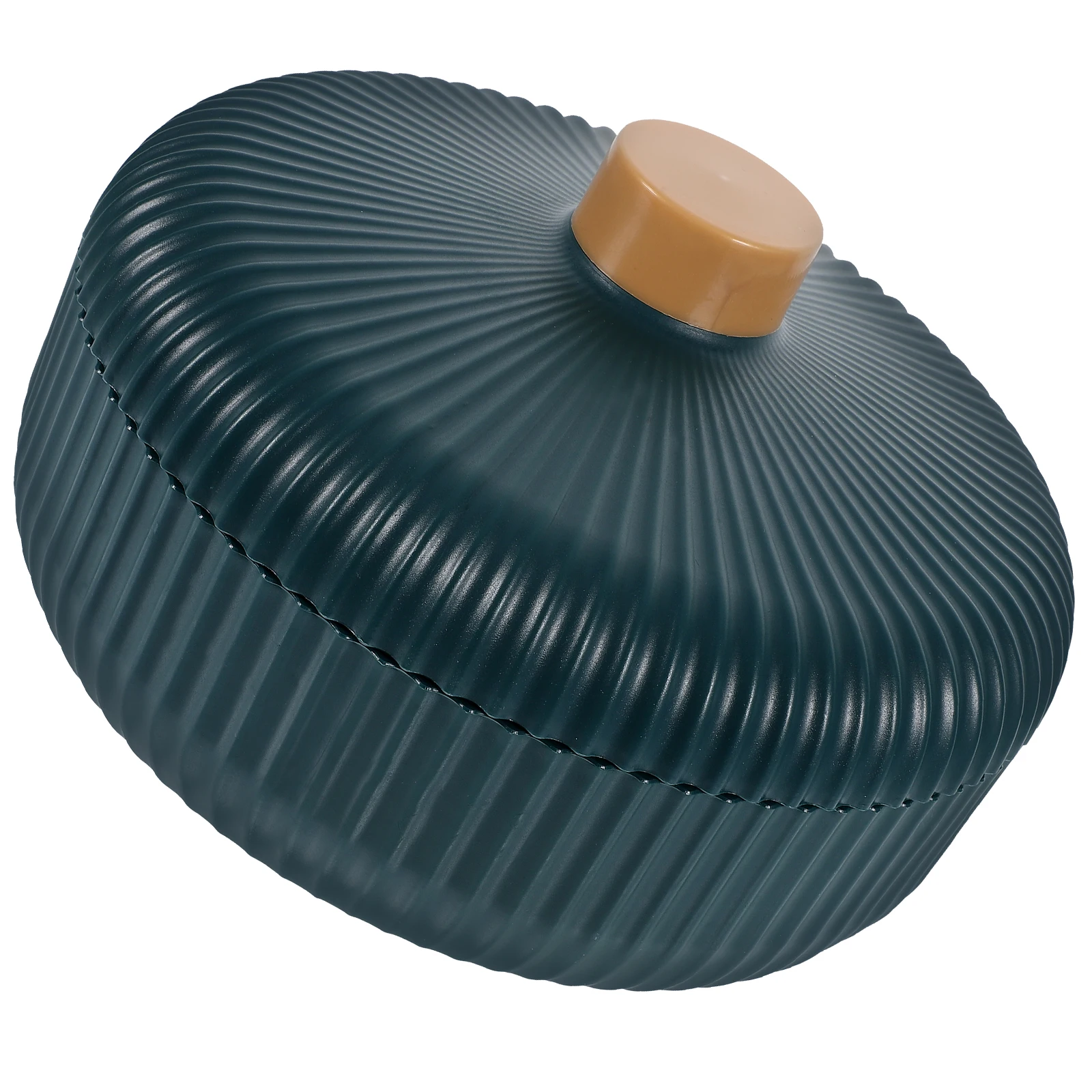 3 Compartment Snack Box with Lid Dry Fruit Tray Candy Storage Holder Multi Use Serving Container for Nuts Cookies Fruits