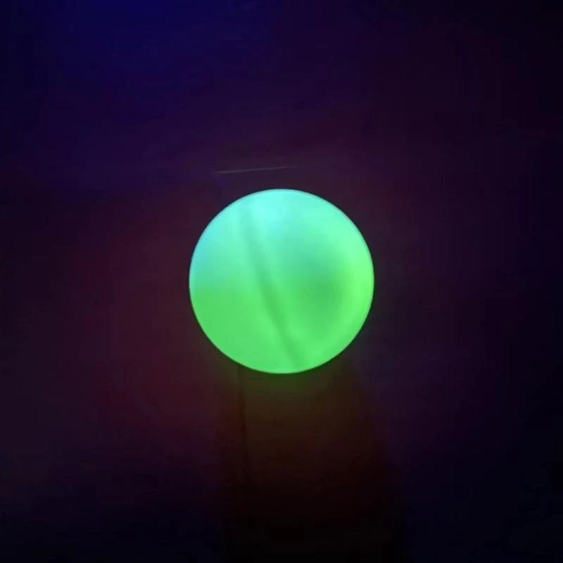 

20Pcs Glow Table Tennis Sports 40mm Table Tennis Lighted Table Tennis for Outdoor