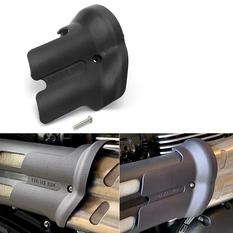 Motorcycle Curved Exhaust Motorcycle Exhaust Pipe Cover For Scrambler SCRAMBLER 1200