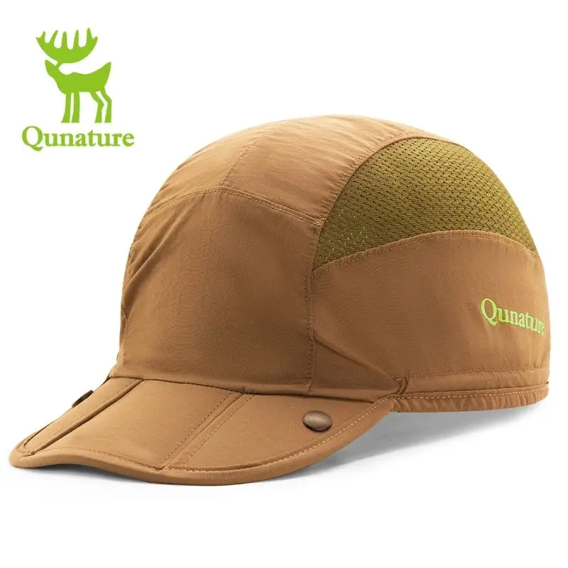 

Qunature Cycling Cap Men Women Summer Lightweight Breathable Adjustable Sunshade Hat Outdoor Sports Windproof Peaked Cap