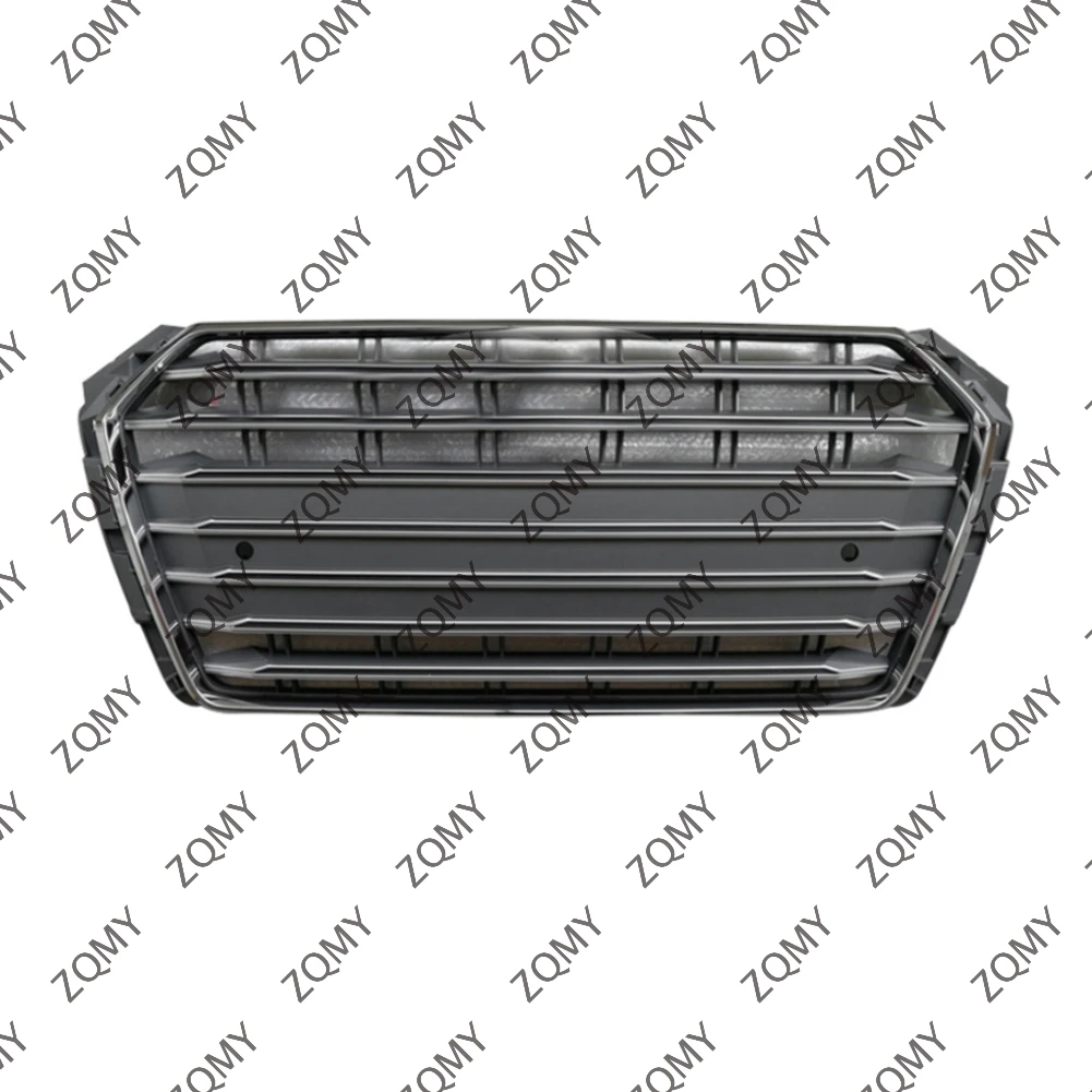 

With/Logo For Audi A4/A4L 2017 2018 2019 Car Front Bumper Grille Centre Panel Styling Upper Grill (Modify S4 style)