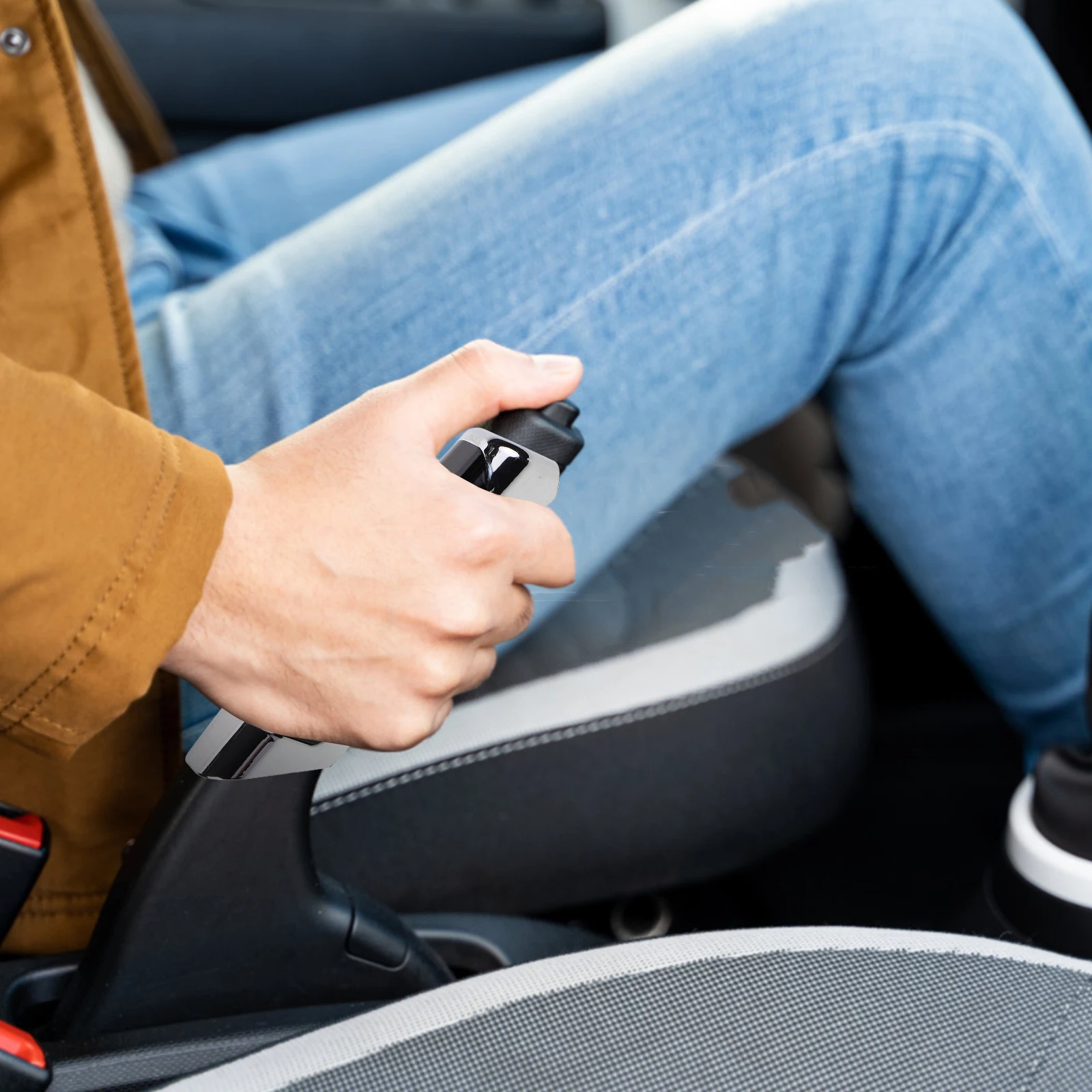 

Cover Car Interior Parts Brake Lever Protector Decorative Gear Covers Universal Fit Anti Slip Lightweight Durable Easy