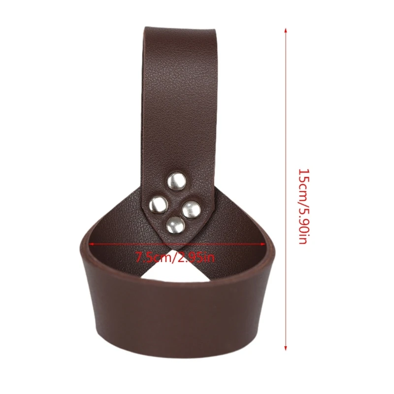 PU-Leather Holsters Holder Sword Waist Holsters Cosplays Axe Holsters Waist Axe Holsters Hammer Hatchets Axe Belt Holder