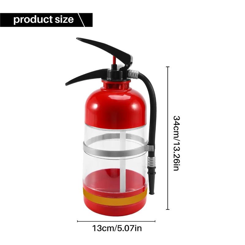 2L Fire Extinguisher Wine Drink Dispenser Party Beer Water Dispenser Beer Barrels Bar Beverage Liquor Drink Dispenser