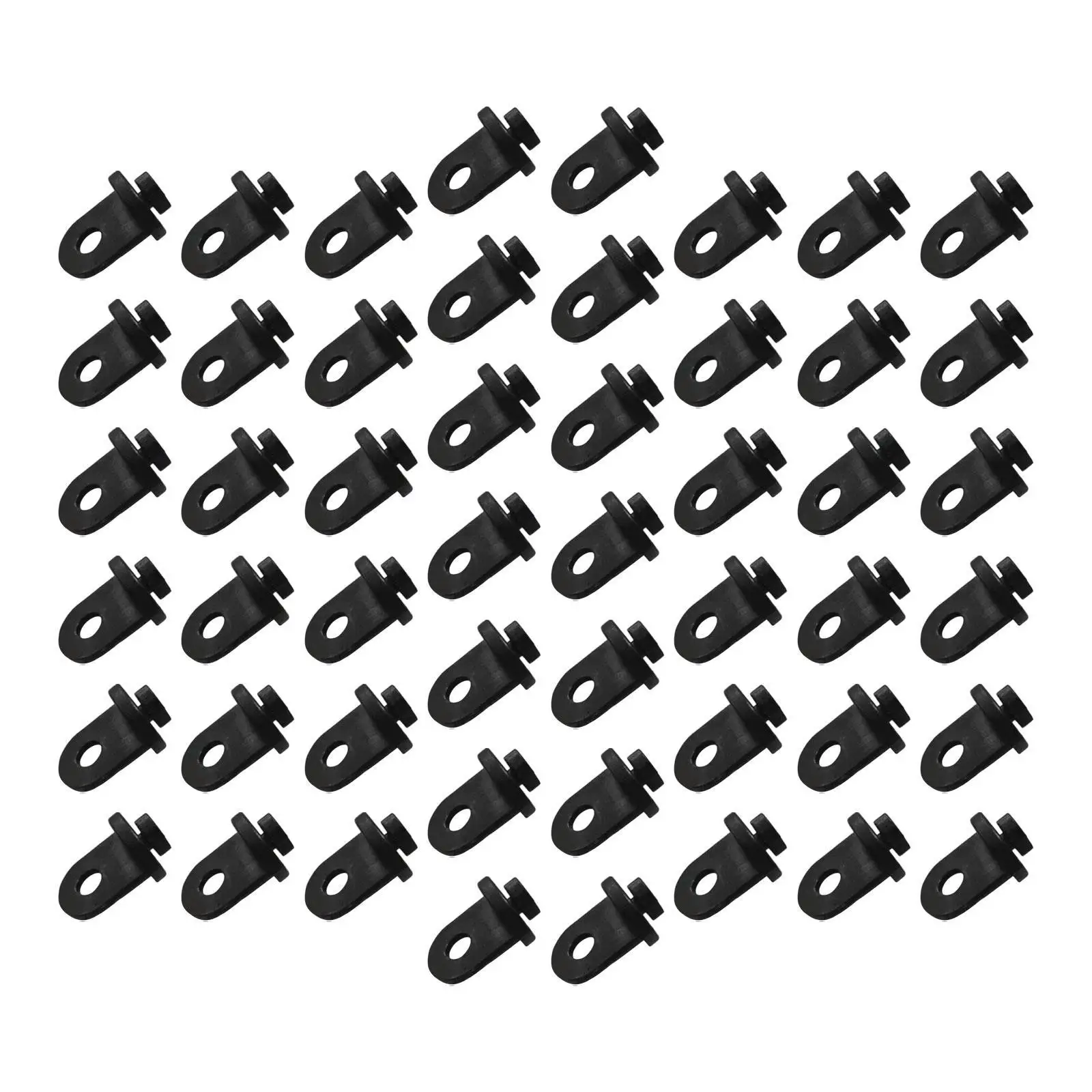 50x Greenhouse Twist Clips Shading Fixing Clips Plant Hangers Hook Hanger for Balcony Lawn Planting Hanging Flower Pots Outdoor