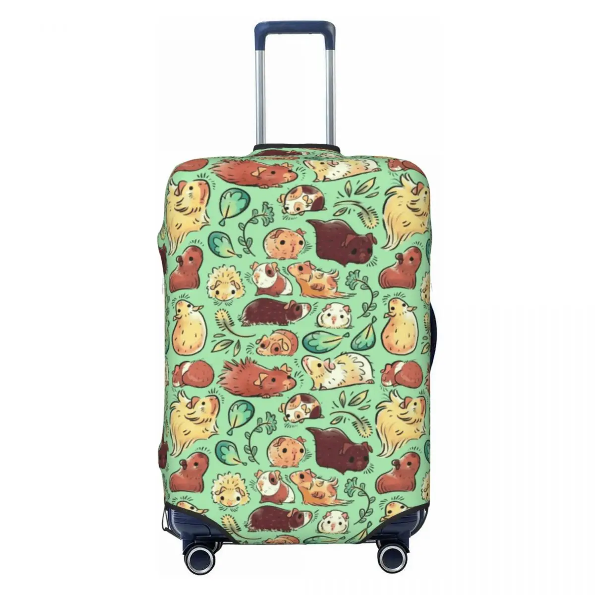 

Чехол для дорожного чемодана для морских свинок, пылезащитный, для животных, подходит для чемоданов 18-32 дюйма