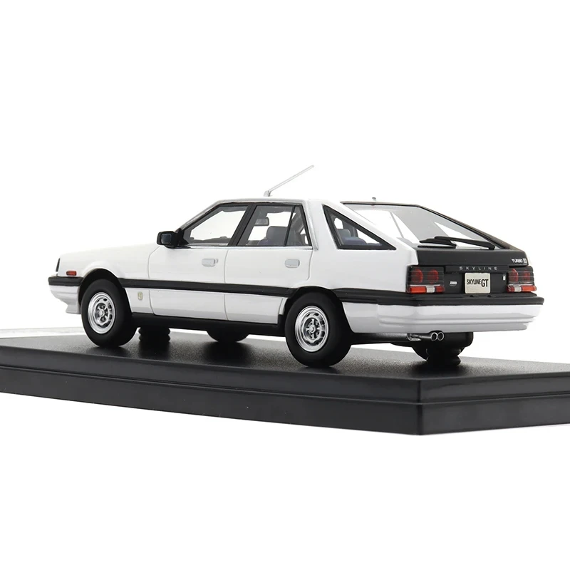Modelo de coche de resina fundido a presión, NISSAN SKYLINE HATCHBACK 2000 TURBO GT-E, X (1984), decoración de colección, juguete, regalos, escala