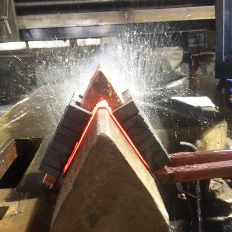 ماكينة تسخين حثي عالية التردد 50 كيلو وات، ماكينة تبريد CNC عالية التردد، وفرن نقل الحرارة
