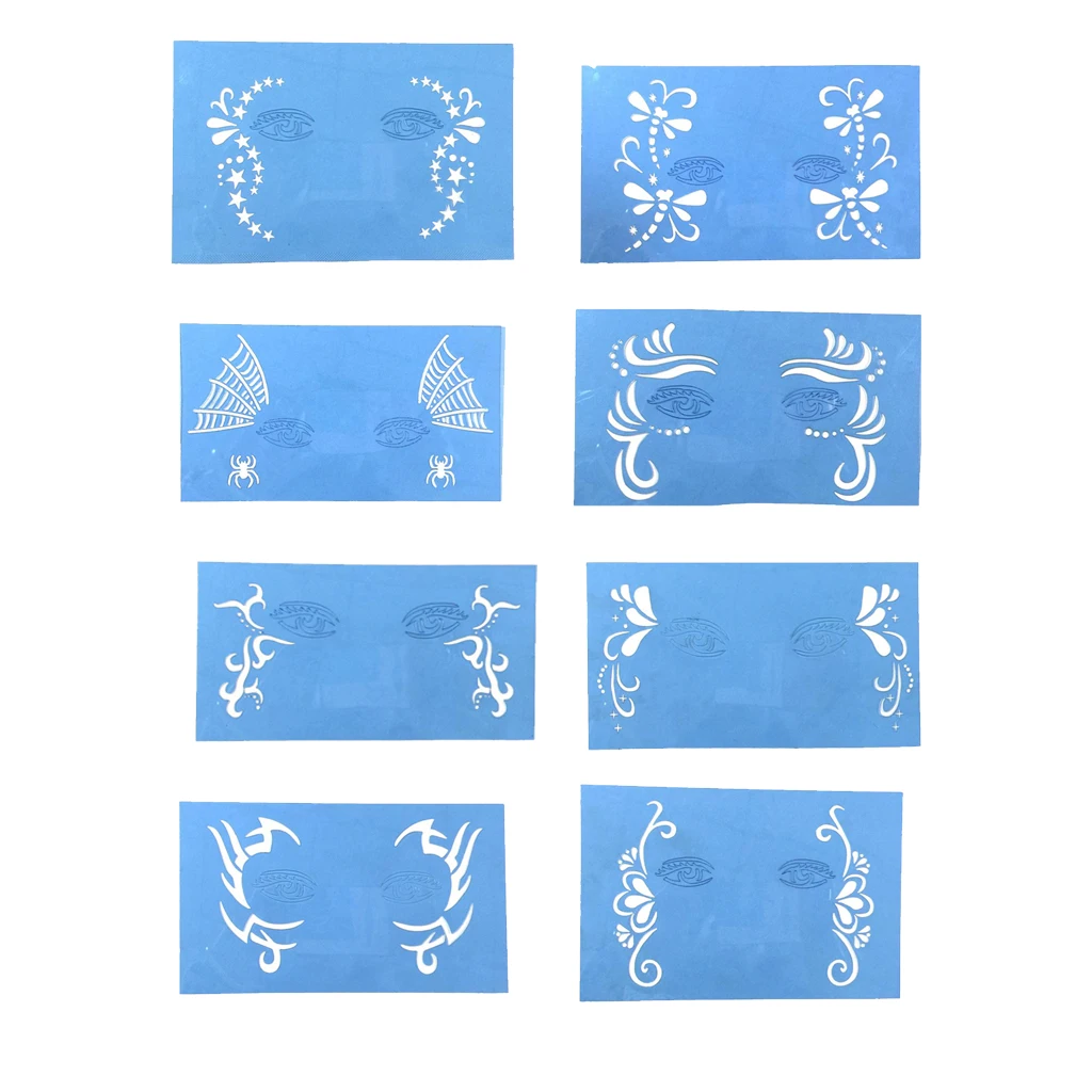 Reusable Painting Stencil Washable Body Paint Template Patterns