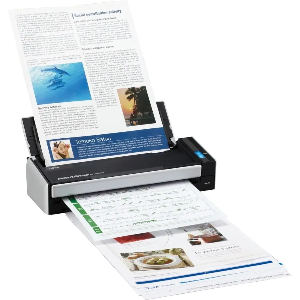 

ScanSnap PA03603-B005 S1300 Instant PDF Sheet-Fed Mobile Scanner