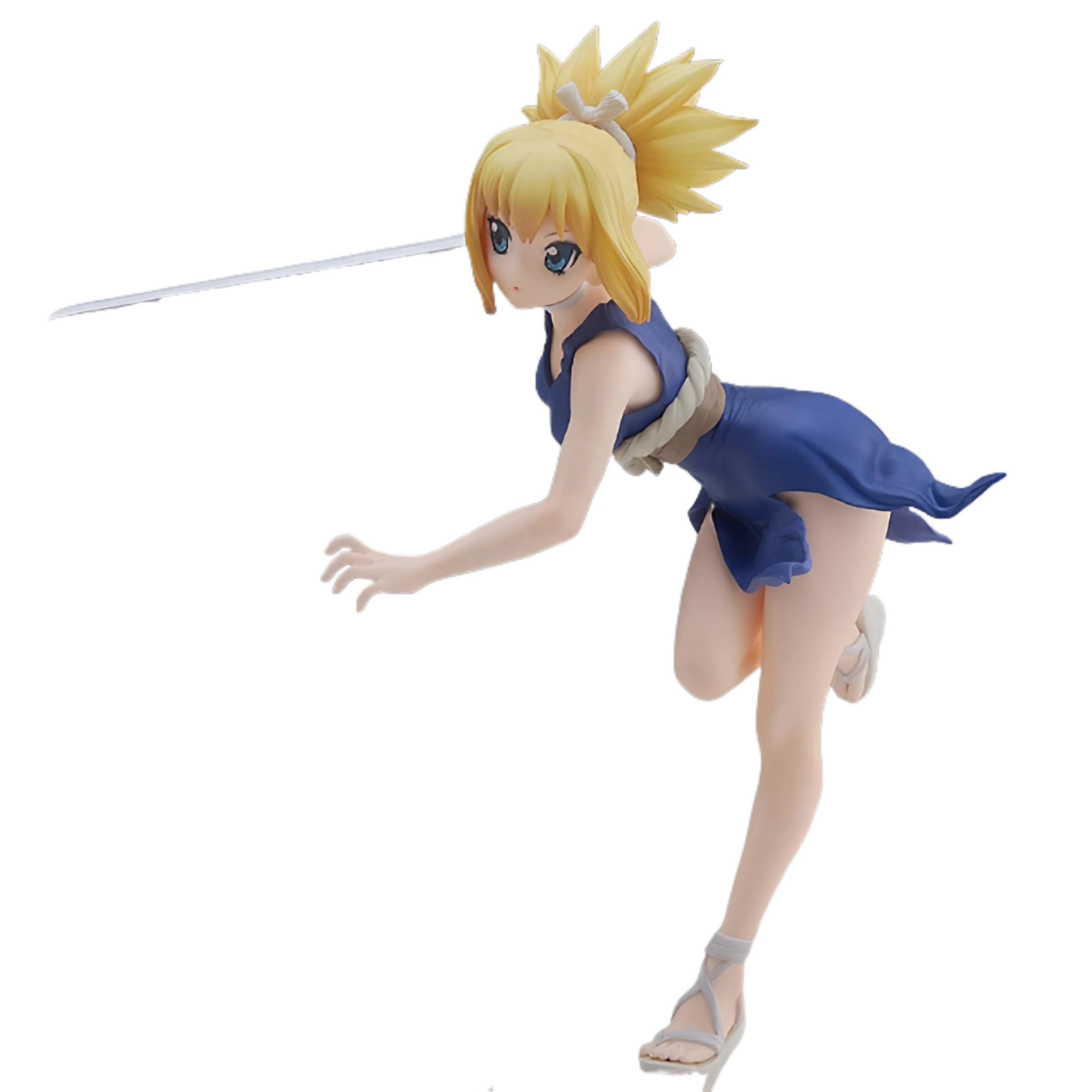 Replica en voorraad Bandai Banpresto Anime Figuur van Dr.Stone-Senku Ishigami,Nanami Ryusui,Kohaku,Watermelon-Model Pvc Speelgoed Bybarle