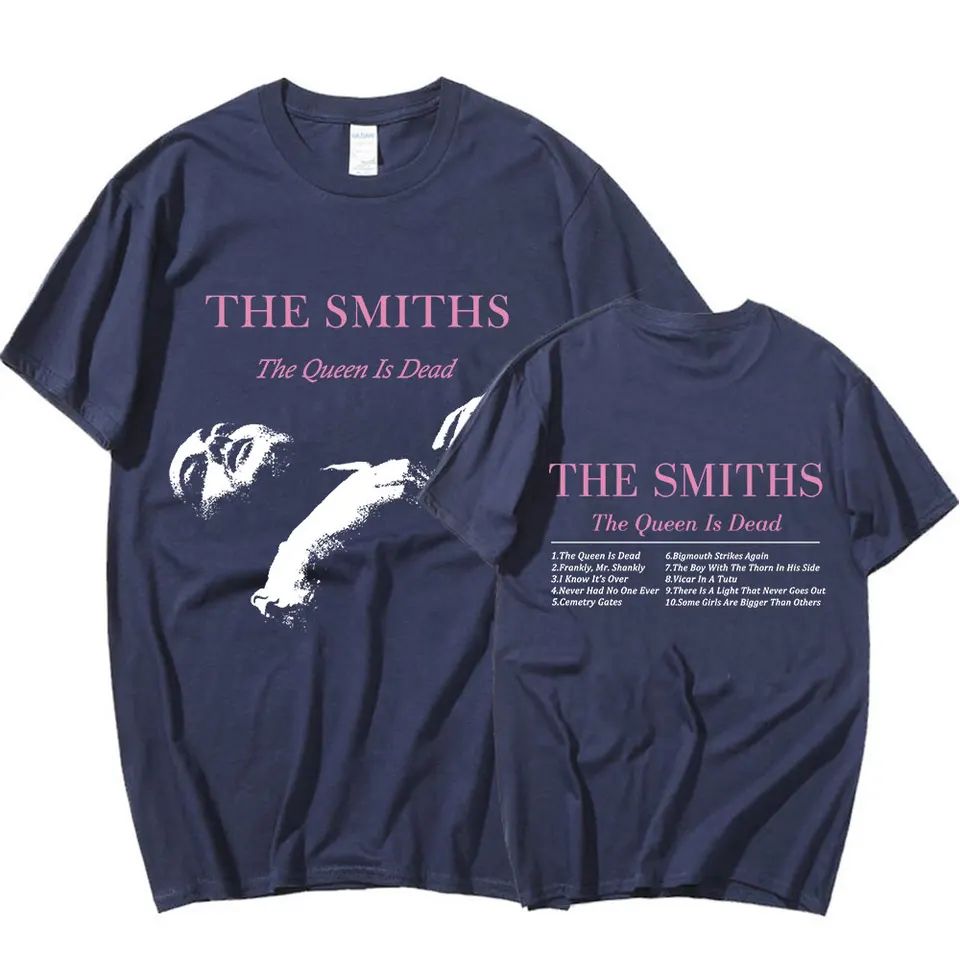 The Smiths Queen Is Dead Punk Rock T-Shirt Men