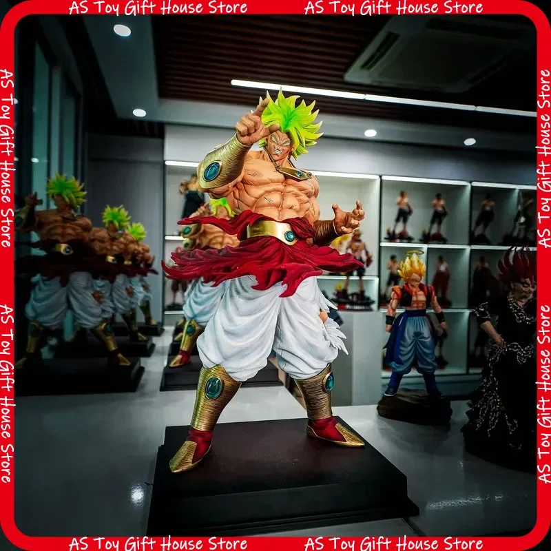 

Dragon Ball Super Saiyan Broly Statue 50cm Action Figure Animation Model Collectible Ornament For Home Collection Gift