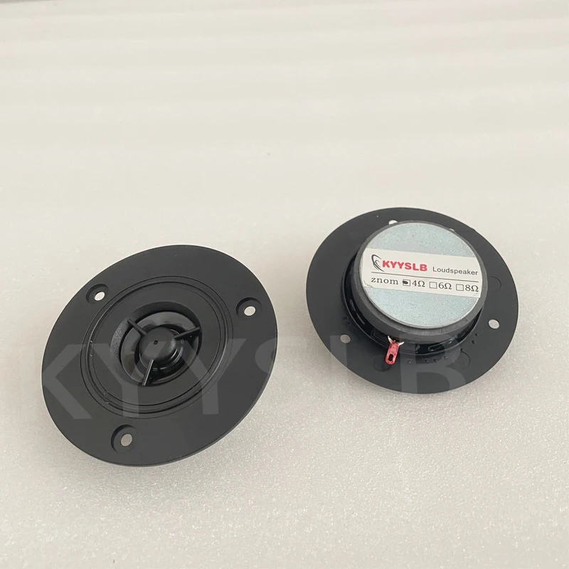 Kyyslb 10W 4Ohm หน่วยลำโพงทวีตเตอร์3นิ้วแผง74มมบ้านเสียงสูงเครื่องขยายเสียงชุดขับลำโพง