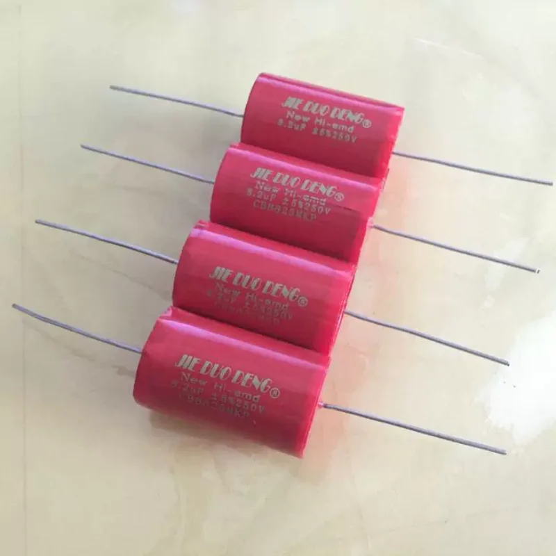 

10-100 шт. подлинный оригинальный JIE DENG новый Hi-end 8,2 мкФ250 В металлическая пленка полипропиленовый кроссоверный конденсатор