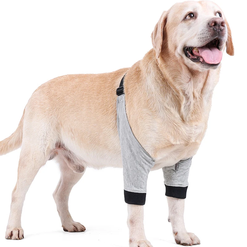 Pet Dog Puppy Elbow Brace Protector Soft Breathable Pain Relief Shoulder Support Elbow Sleeves Pads for Canine Elbow