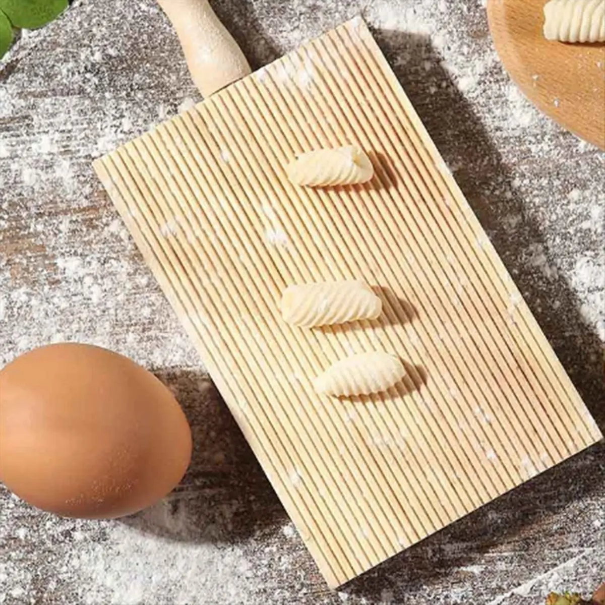 2026 Trend Italian Gnocchi Board Wood Kitchen Baking Tool Pasta Maker Professional