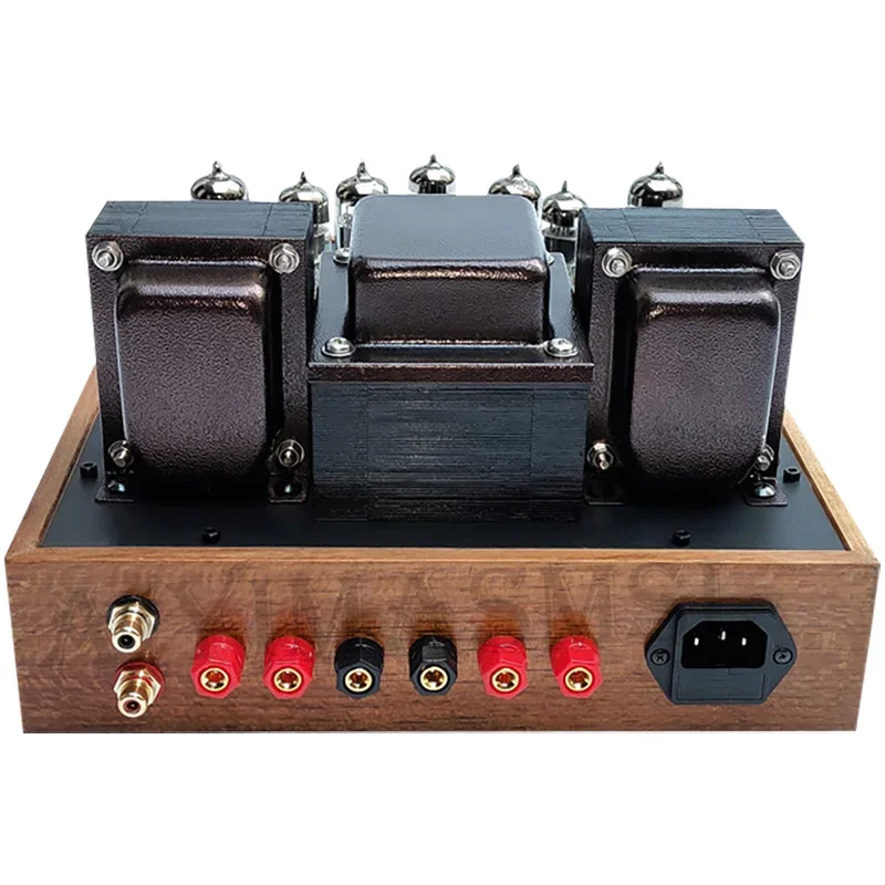 AIYIMA SMSL Push-pull Single-ended Class A Vacuum Tube Amplifier 15W 2.0 Stereo 6P14 Tube Amplifier Pure Handmade Weld power Amp