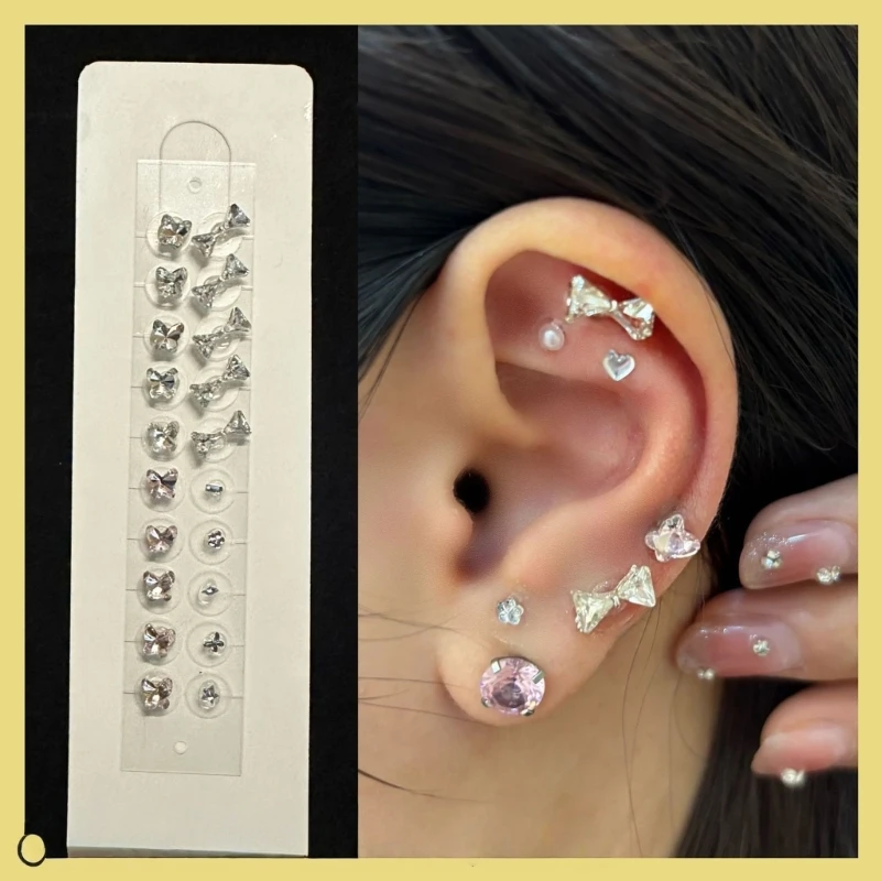 20Pcs Acupunctures Beads Ear Care Beads Disposable Ear Sticker Massage Ear Acupunctures Patches Massager Easy Use