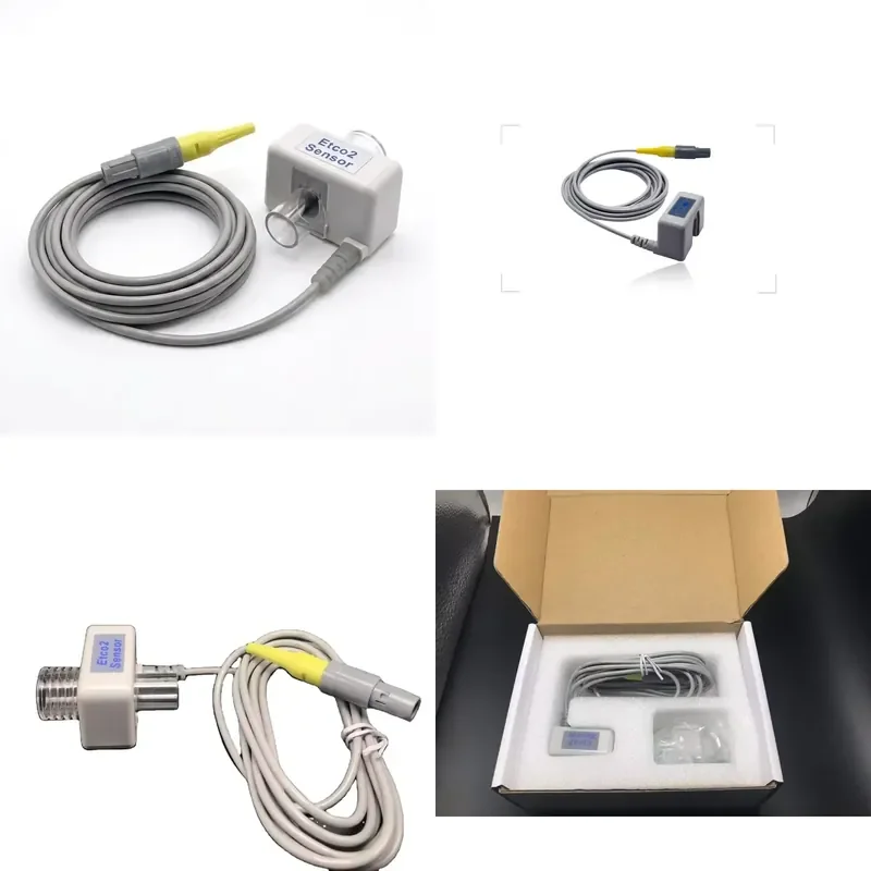 Mainstream EtCO2 Sensor Module Capnograph Compatible with Respironics Capnostat 5 Medical Monitoring Device Accessory