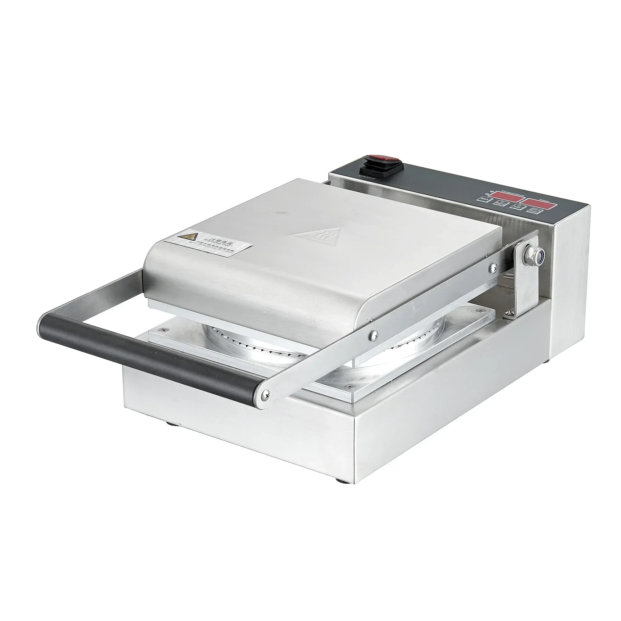 Waffle Cone Maker Waffle Cone Baker Ice Cream Cone Maker Snack Food Machine Waffle Maker Commercial Carved Logo Customized