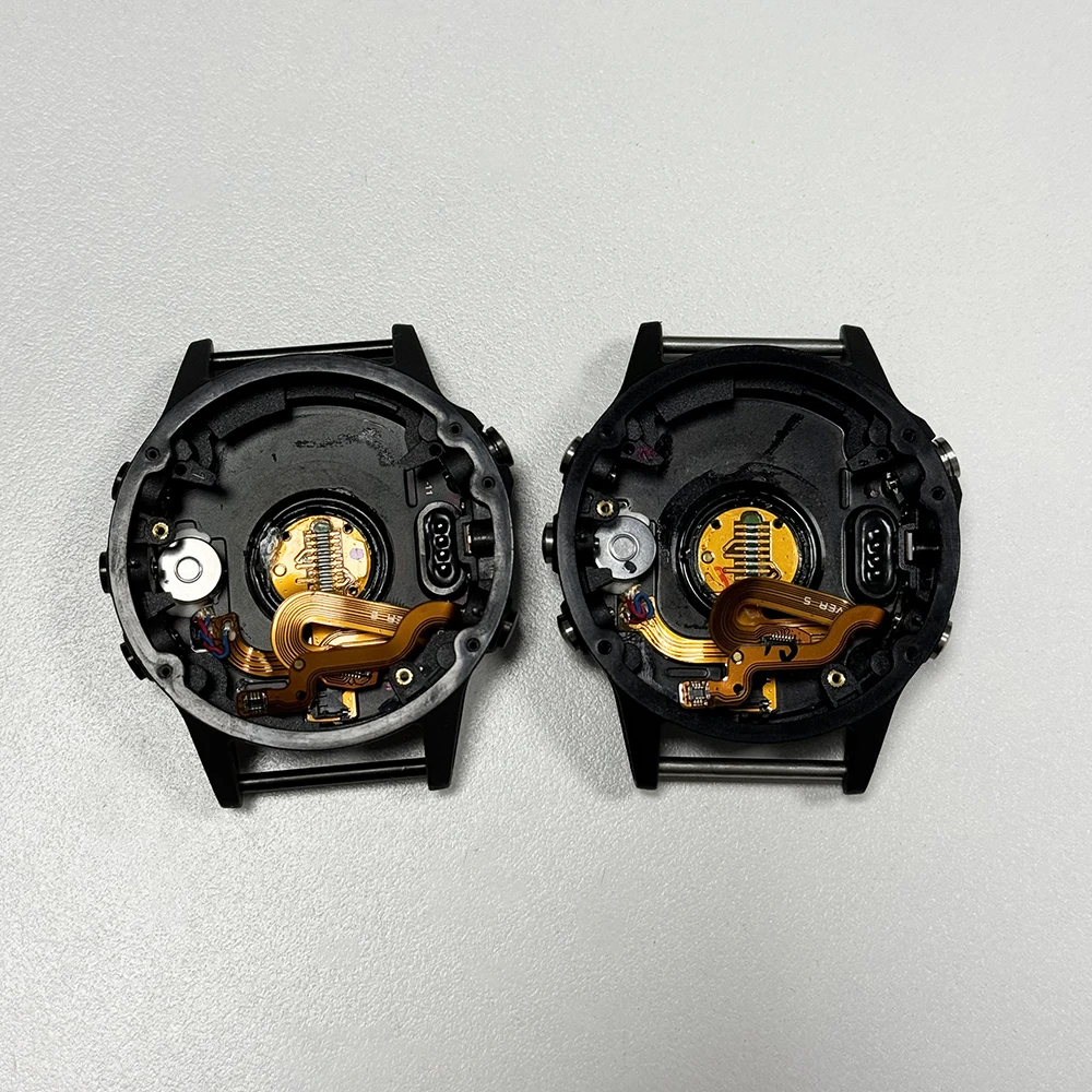 Middle Frame With Bottom Case For GARMIN Fenix 5 Sapphire Back Cover Housing Shell With Heart Rate Sensor Repair Replacement