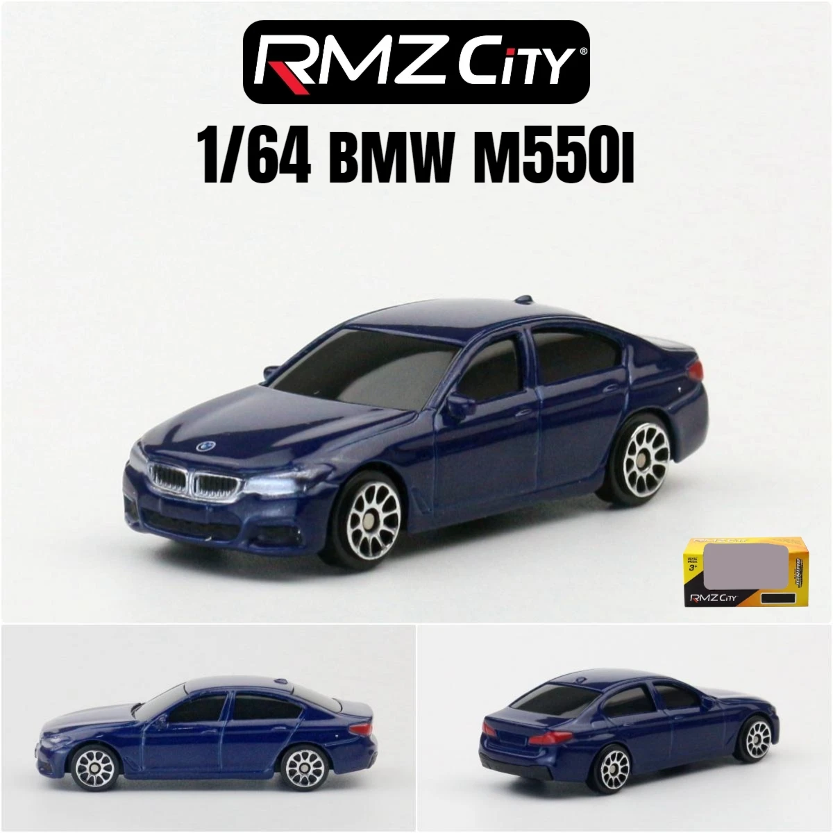 1/64 RMZ CiTY ダイキャストおもちゃの車モデルミニチュア 3 インチ