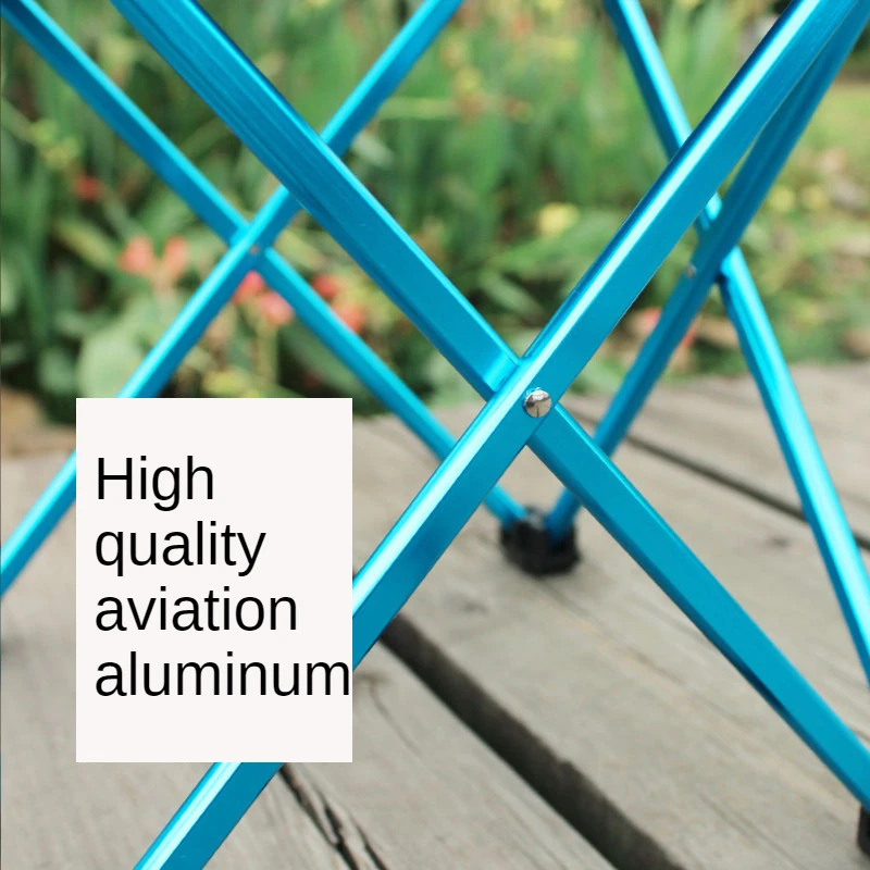 Outdoor Folding Chair Foldable Hiking Camping Fishing Portable Stable Stool Light