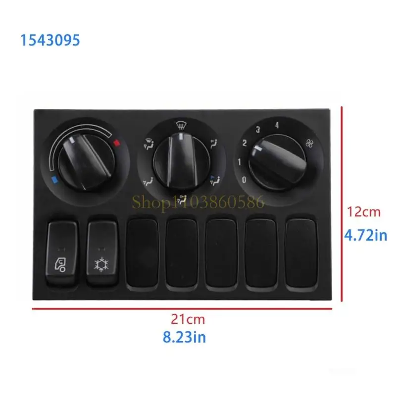 242A Sistema controllo del sistema condizionamento del pannello controllo 1543095 24V6478 1621863 32400901 per