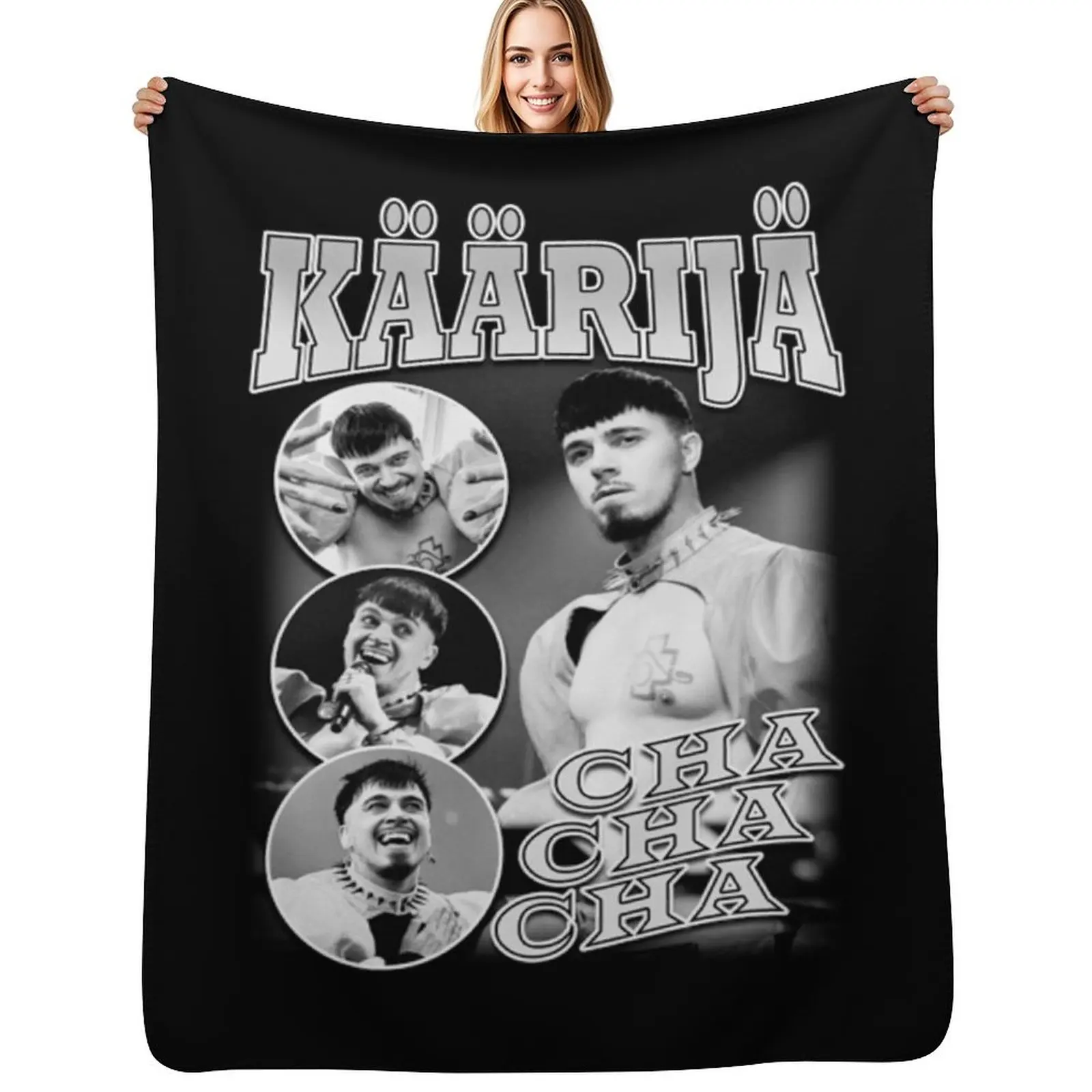 

Kaarija Throw Blanket Durable Warm Blanket for Daily Home Use