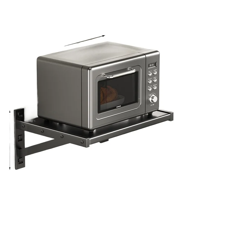 

Полка для микроволновой печи, кухонная настенная рисоварка, полка для духовки, настенный многофункциональный кронштейн для хранения